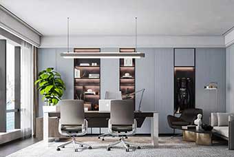 许昌轻奢风格-书房