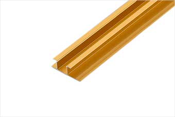 许昌航空纤维墙咔铝合金带灯中条（钛金氧化）