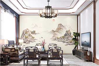 许昌森佰汇航空纤维墙咔（巴山蜀水）