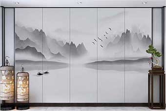 许昌森佰汇航空纤维（山水画系列）